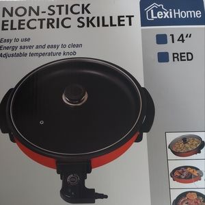 Lexi home 14in electric skillet new in box